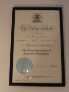Ian Henderson's RICS Professional Associate Certificate