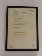 Ian Henderson's BTEC Level 7 Expert Witness Certificate